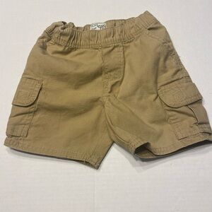 PLACE ESt 1989 khaki cargo shorts size 12-18 month